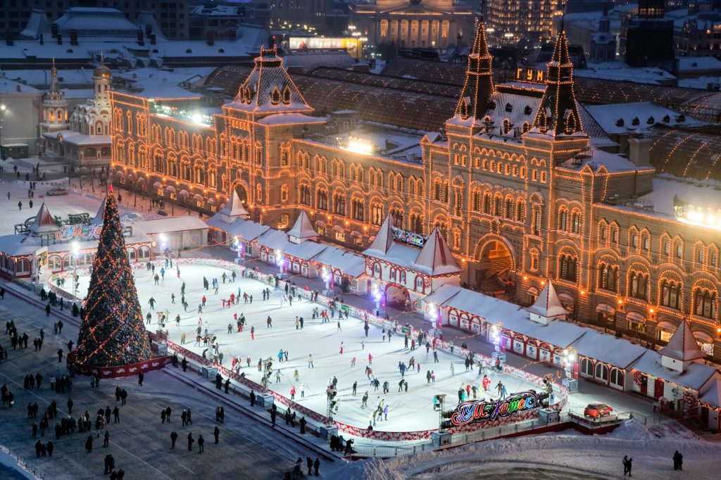 ГУМ-каток на красной площади