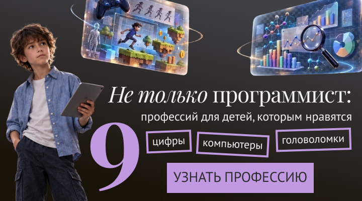 Не только программист: 9 профессий для детей, которым нравятся компьютеры, цифры и головоломки
